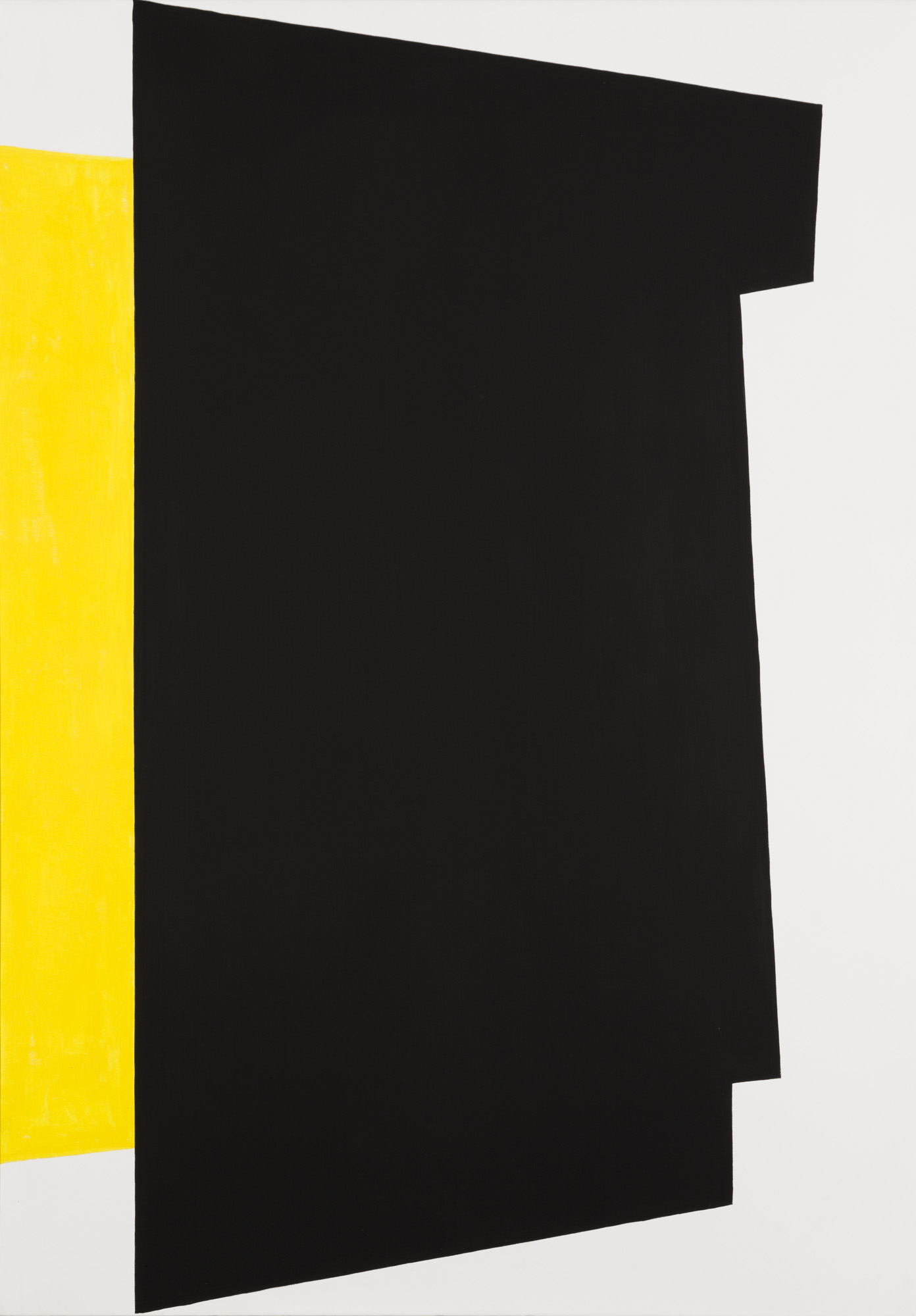 Ernst Geitlinger Grosses Schwarz kleines Gelb 1969