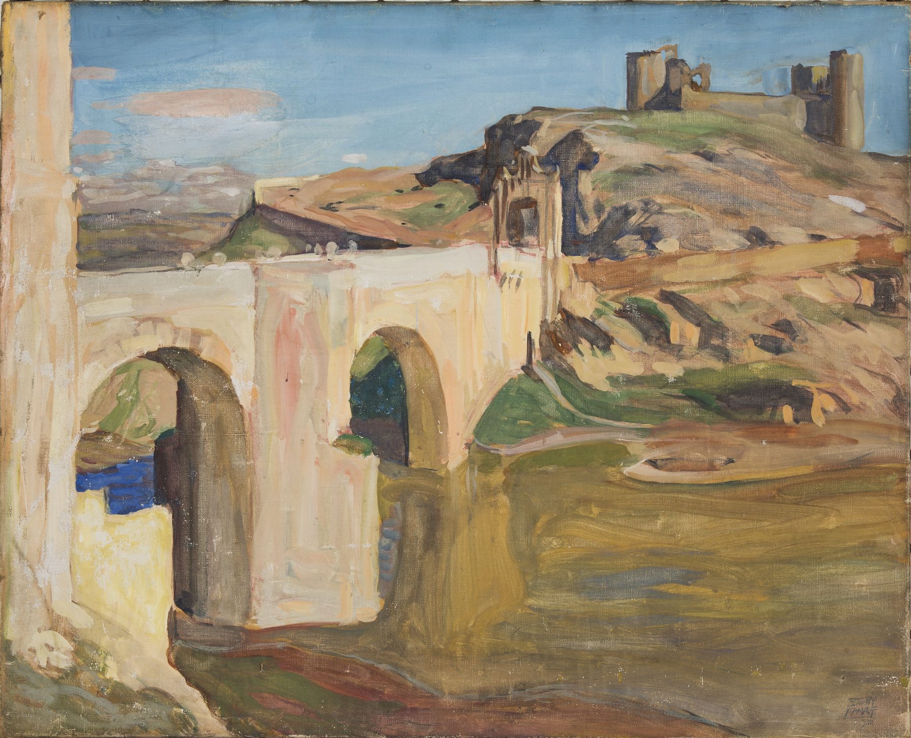Edwin Scharff Brücke von Toledo, 1906