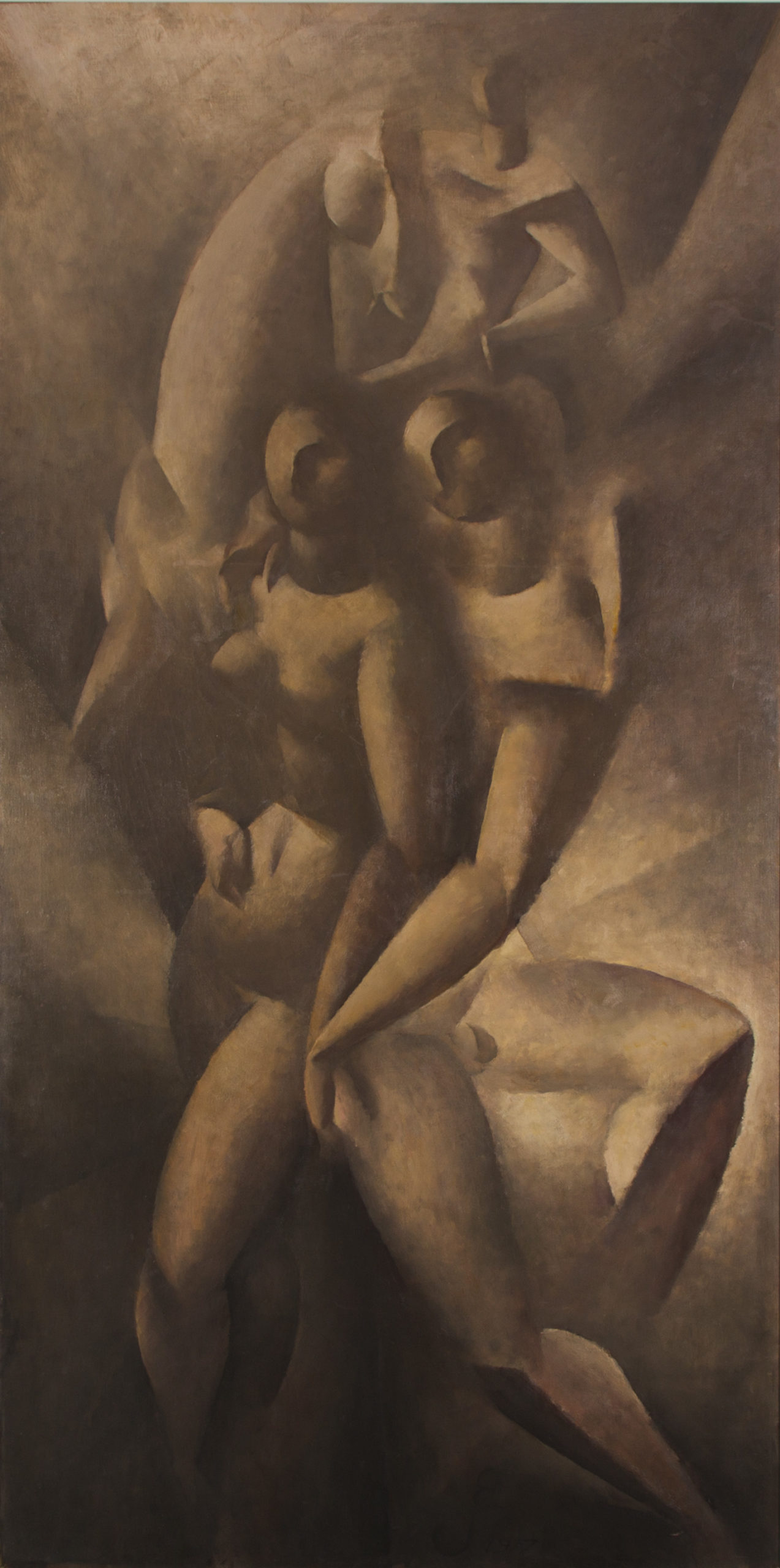 Edwin Scharff Liebespaar und Reiter, 1915
