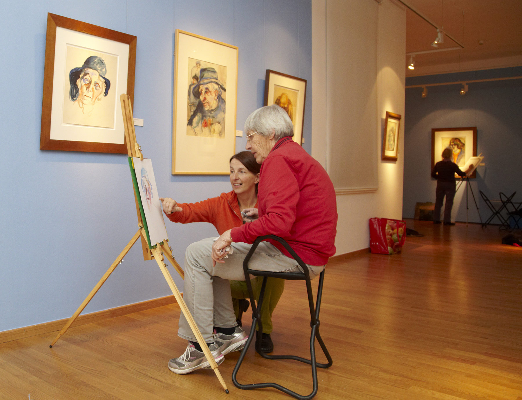 Creative programme in one of our past art exhibitions
